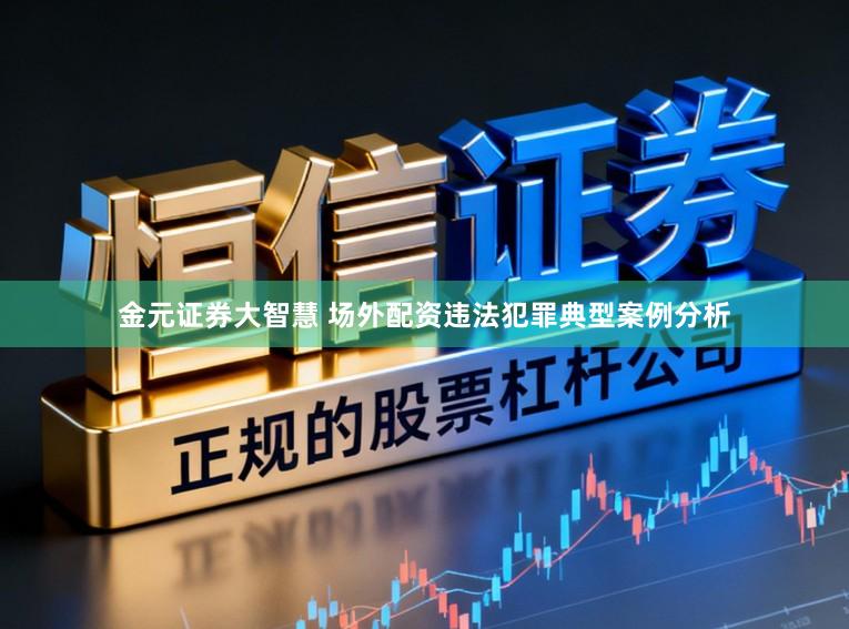 金元证券大智慧 场外配资违法犯罪典型案例分析