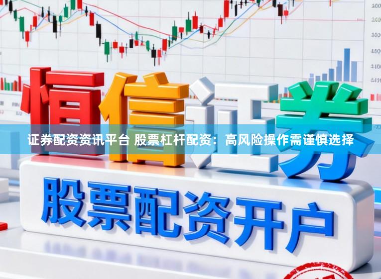 证券配资资讯平台 股票杠杆配资：高风险操作需谨慎选择