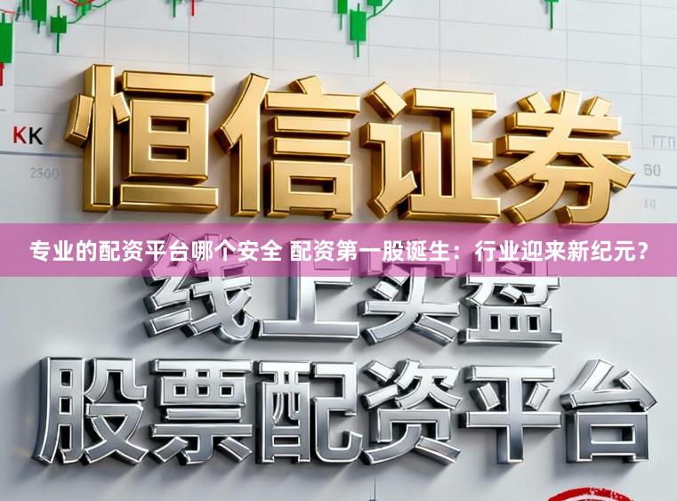 专业的配资平台哪个安全 配资第一股诞生：行业迎来新纪元？