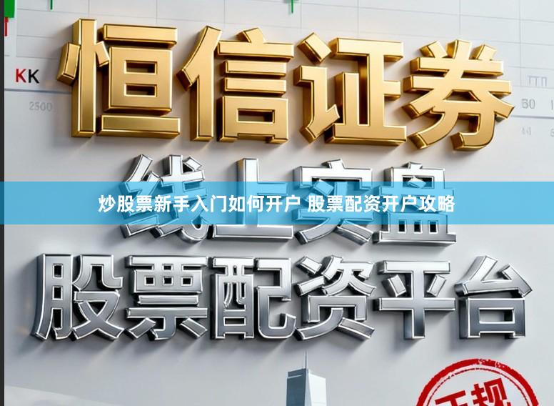 炒股票新手入门如何开户 股票配资开户攻略